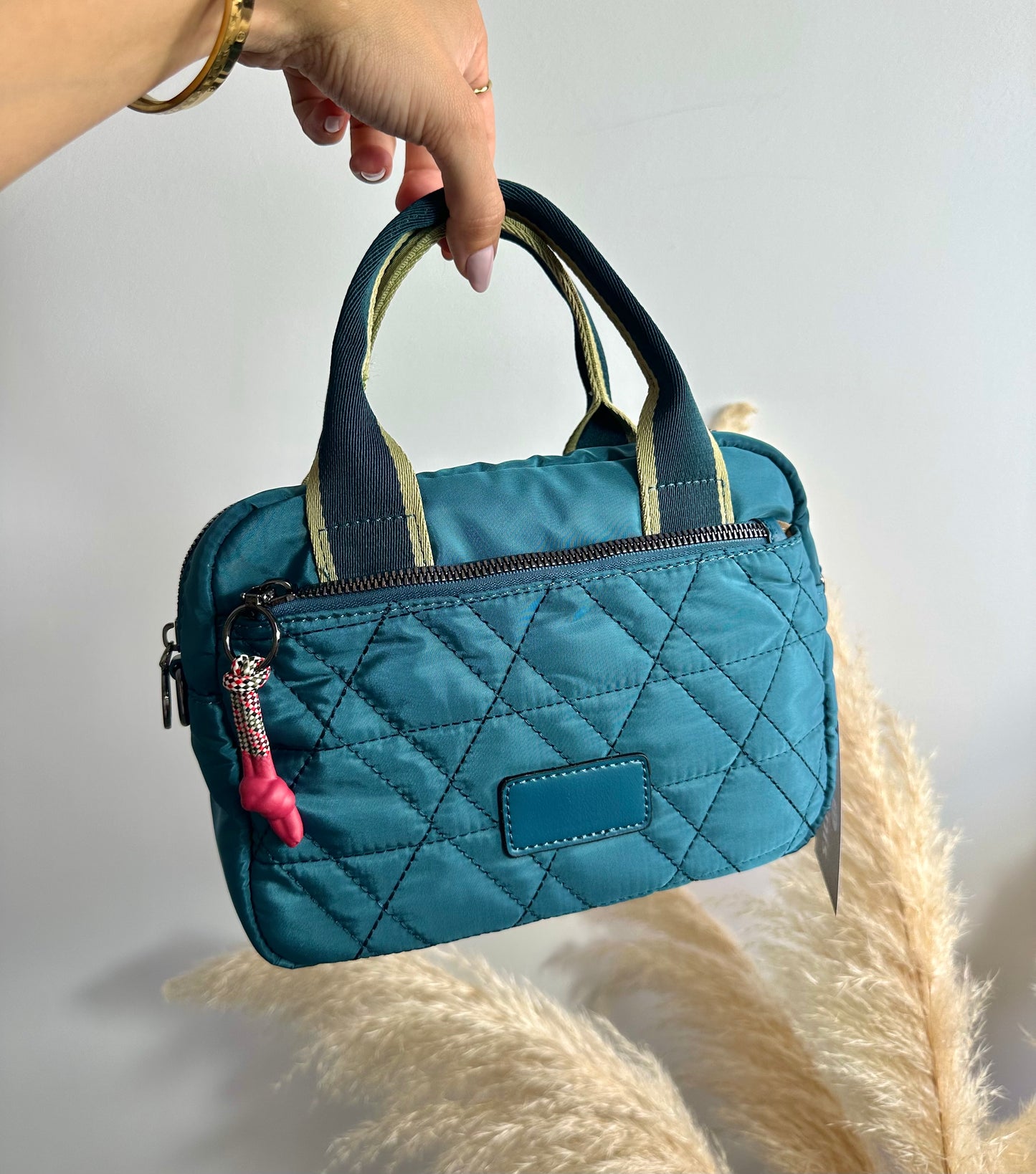 Bolso Fara Azul petróleo