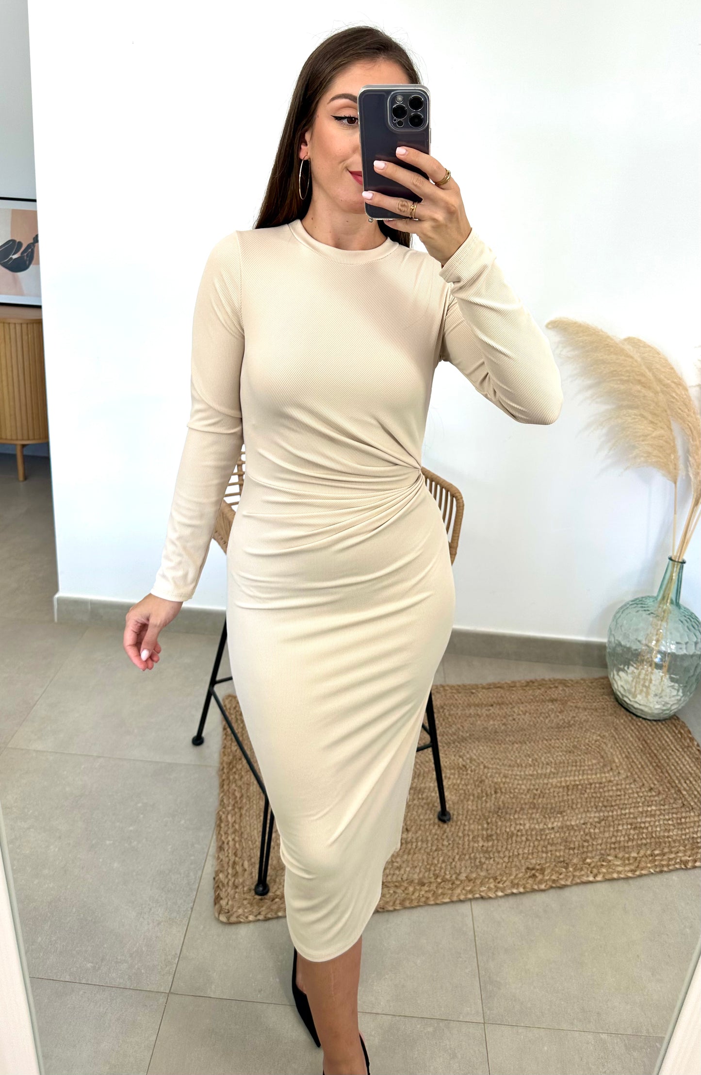 Vestido Ariel Beige