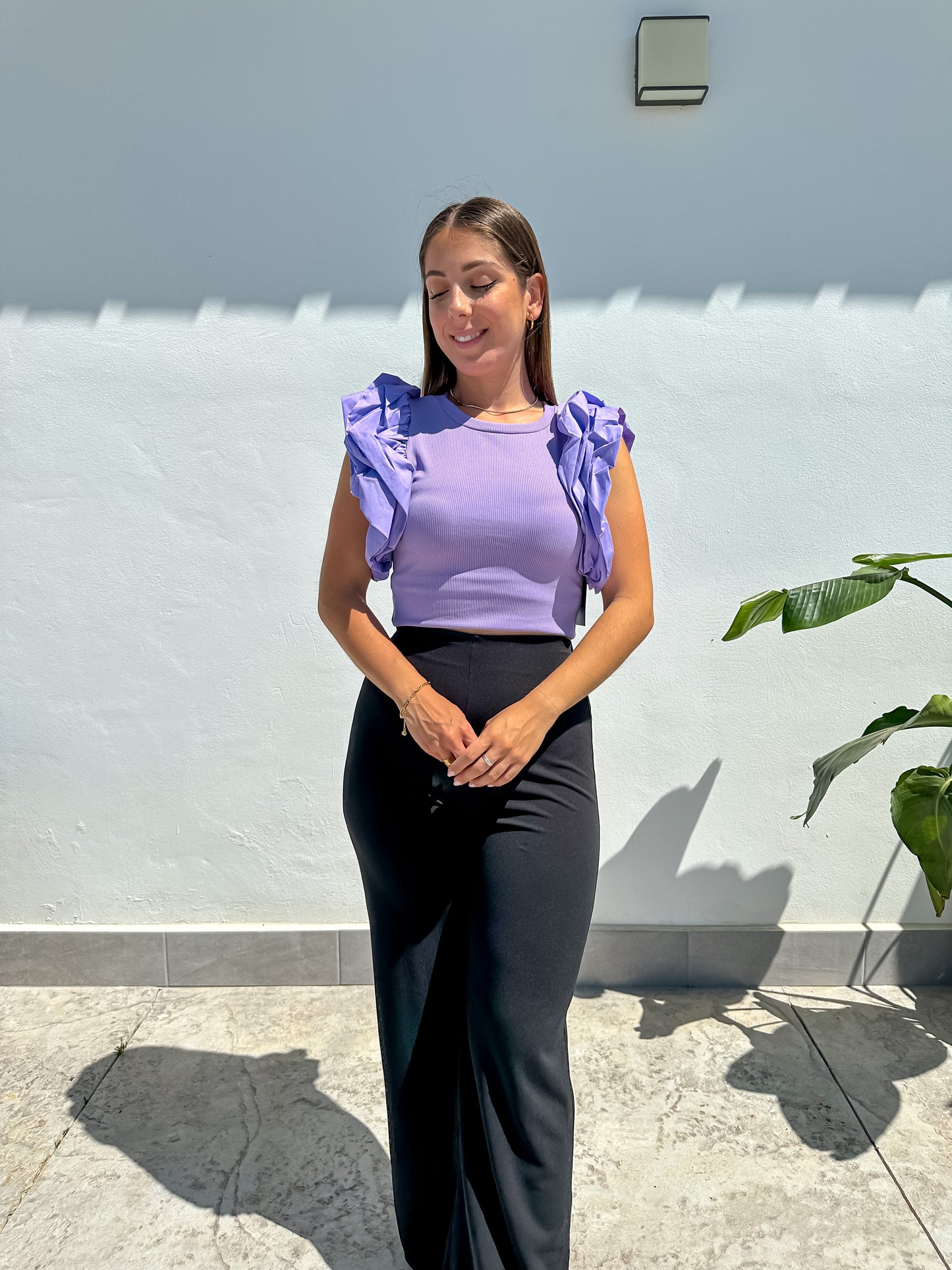 Camiseta volantes
