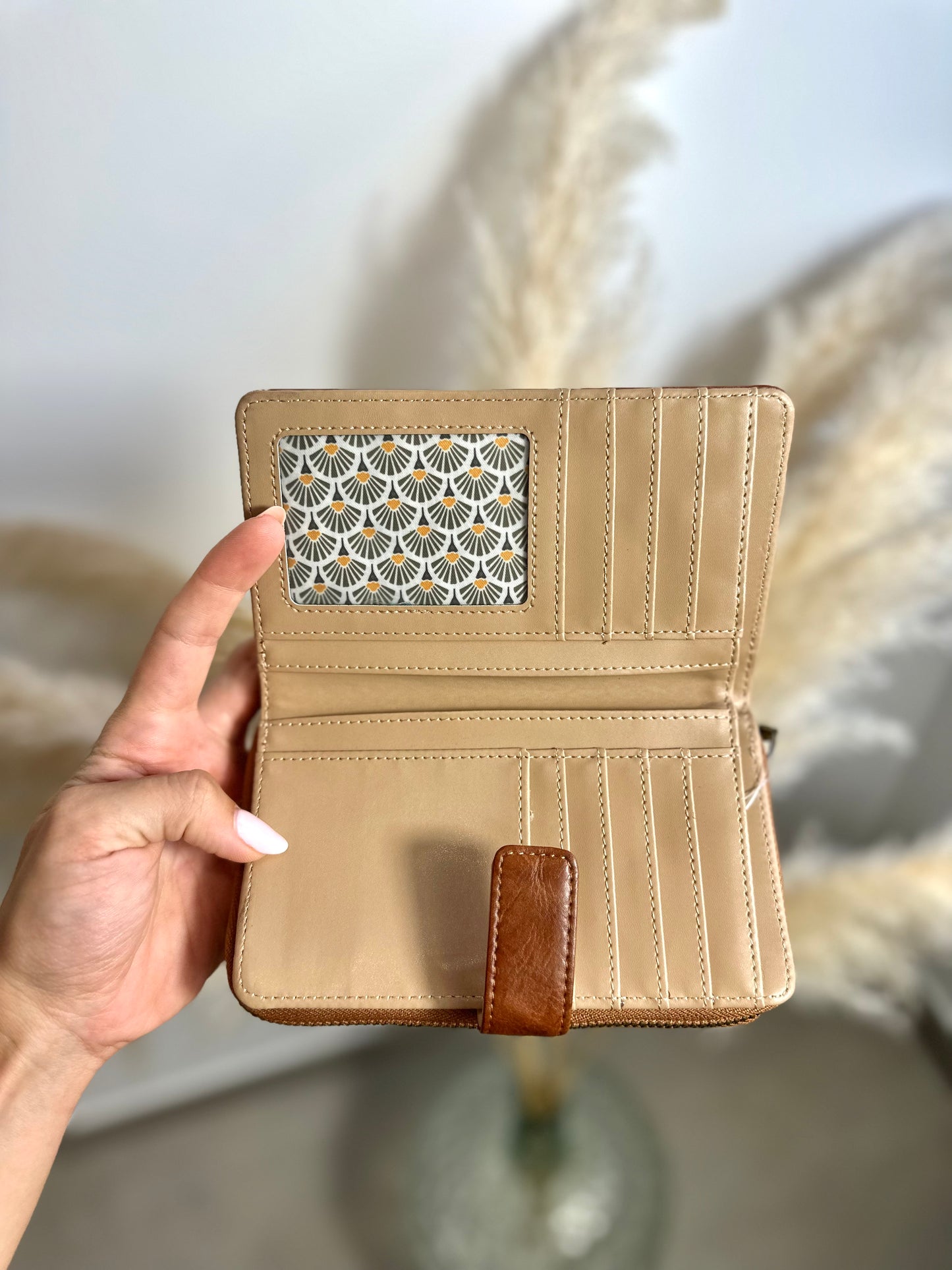 Cartera India Beige