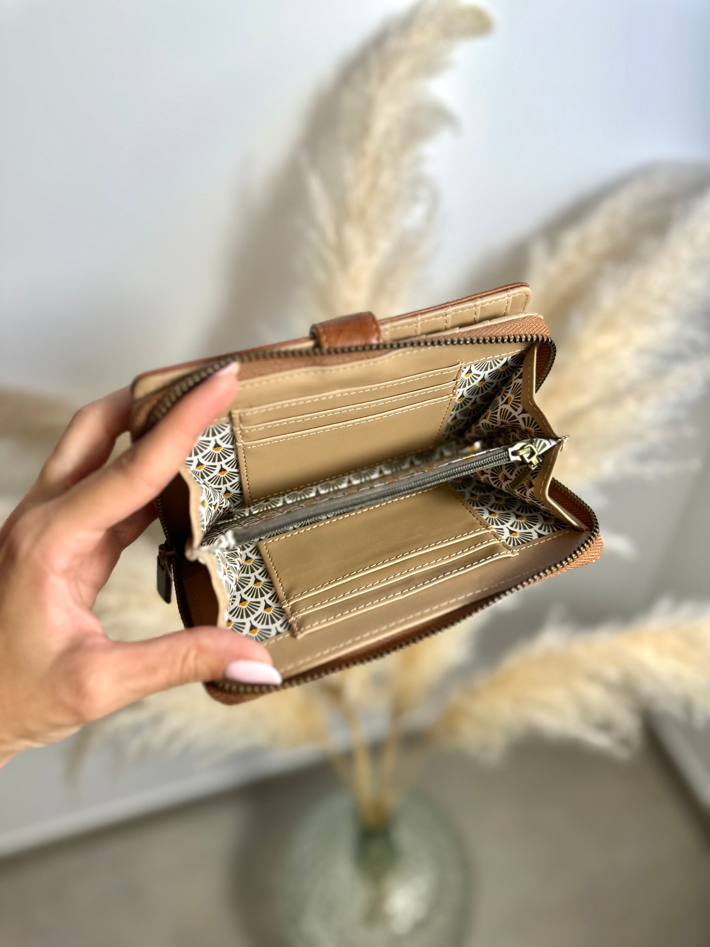 Cartera India Camel