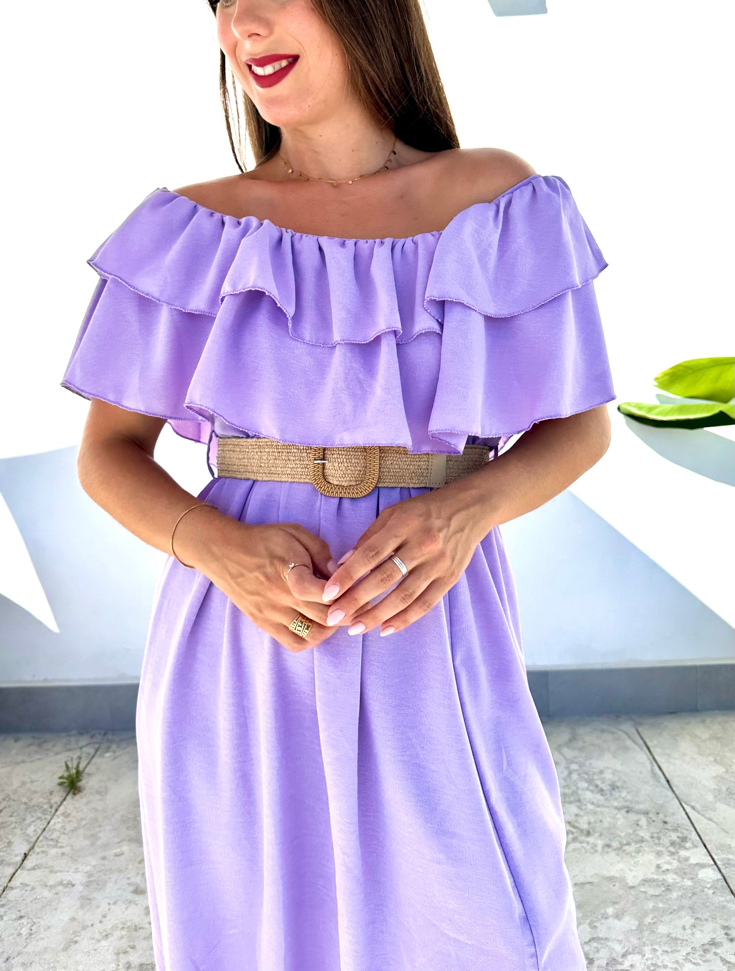 Vestido Volantes