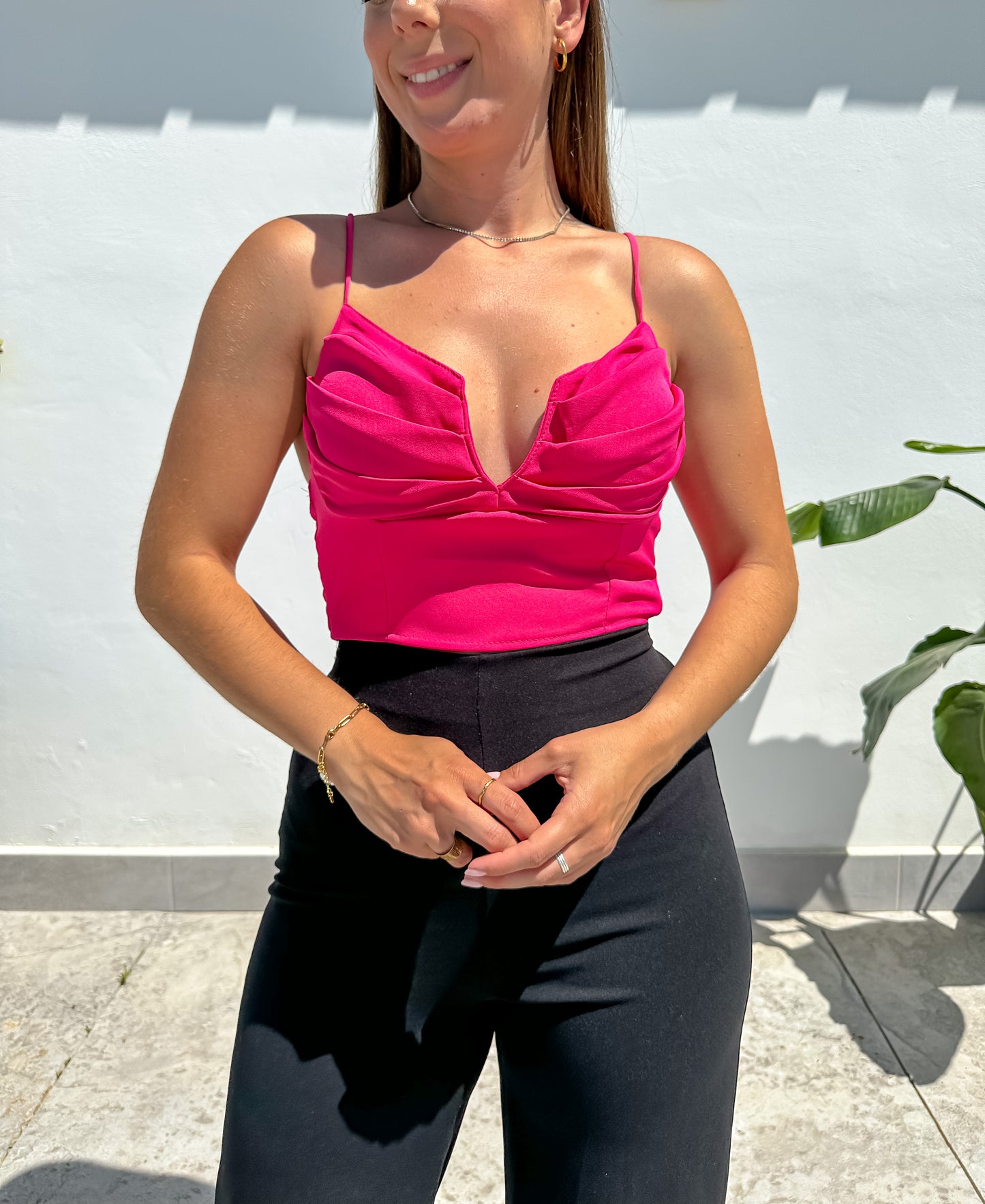 Top corsé