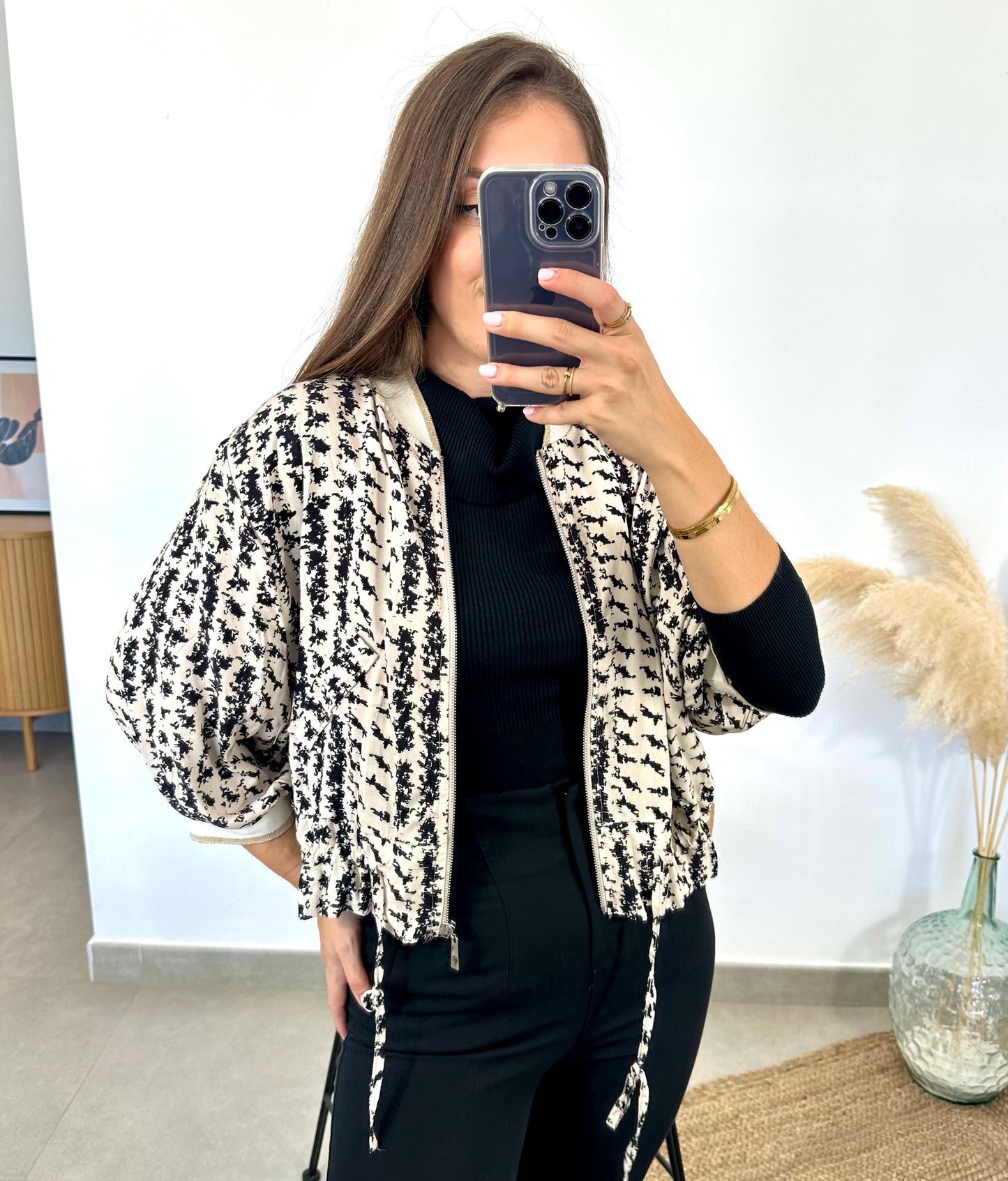 Bomber Nina Negro