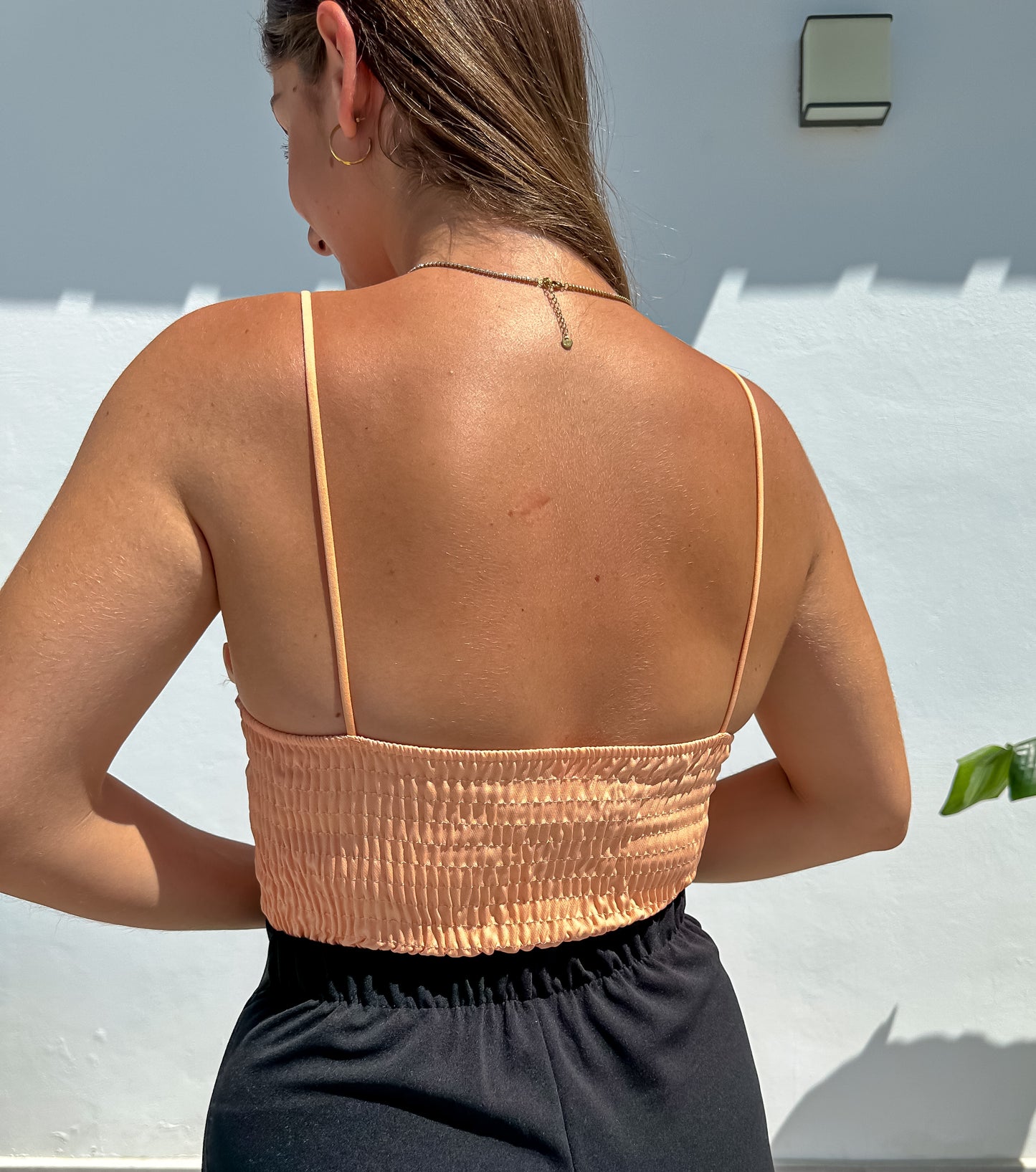 Top corsé