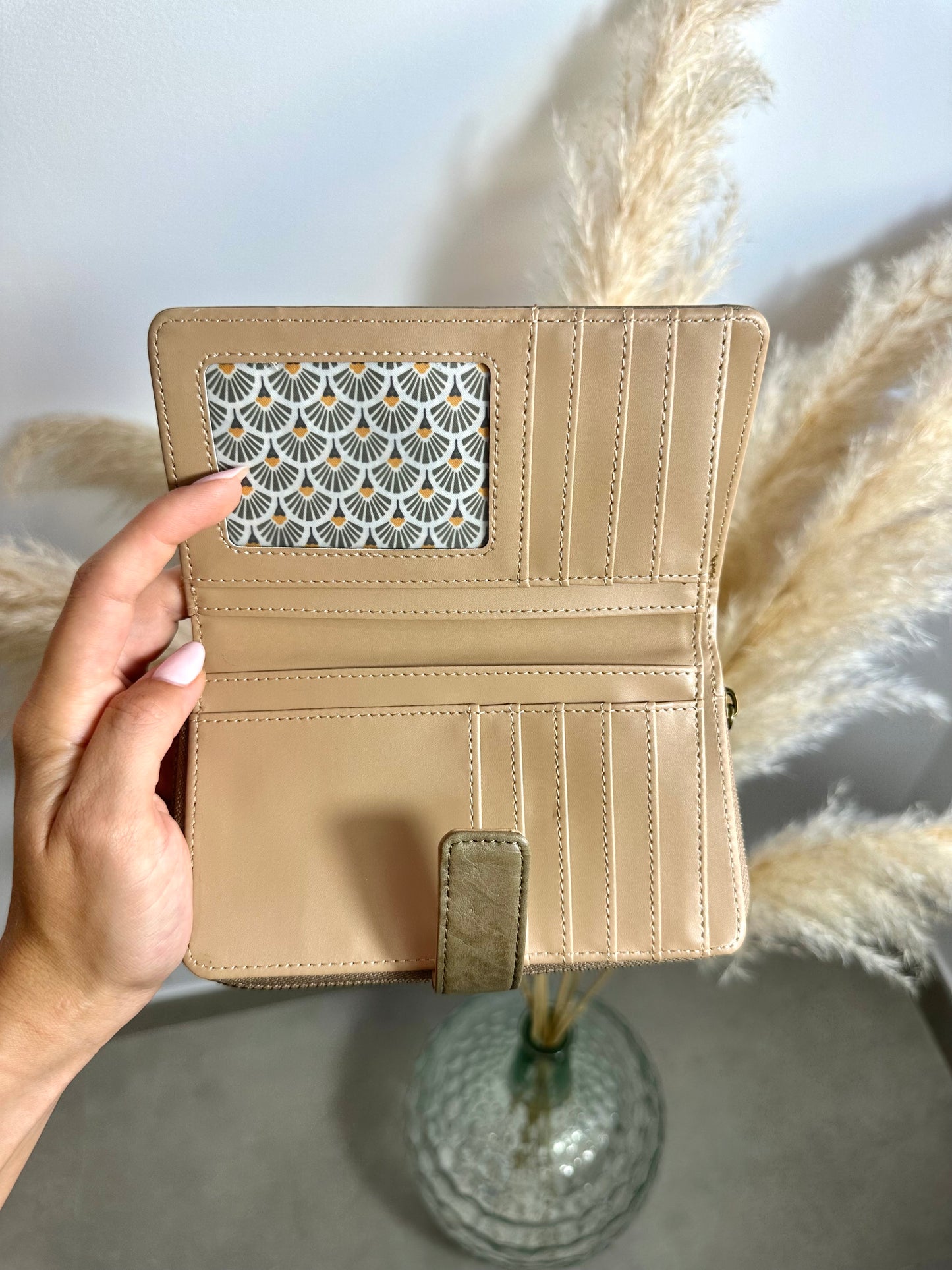Cartera India Verde