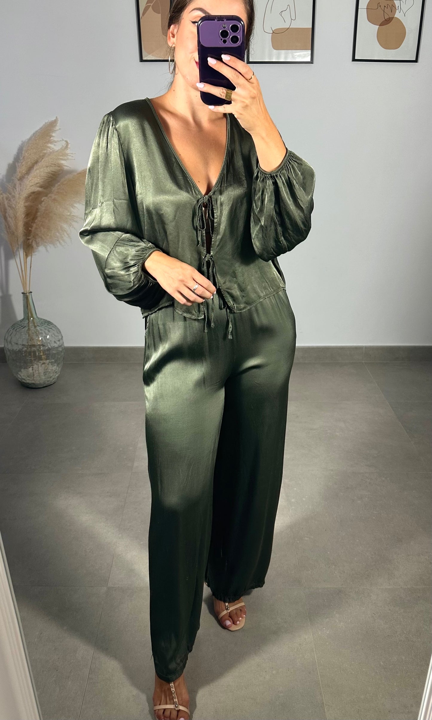 Camisa Elena Verde