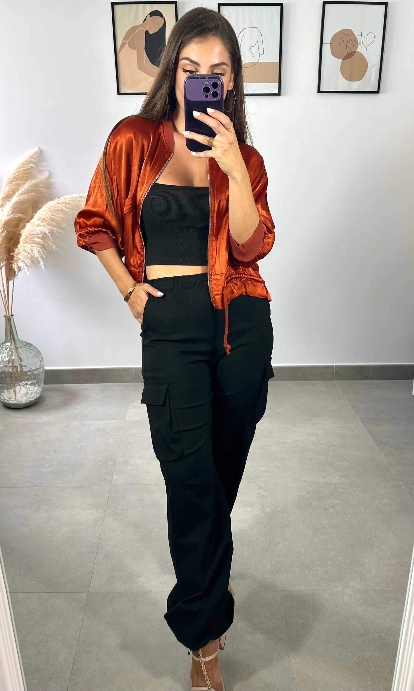 Bomber Elena Teja