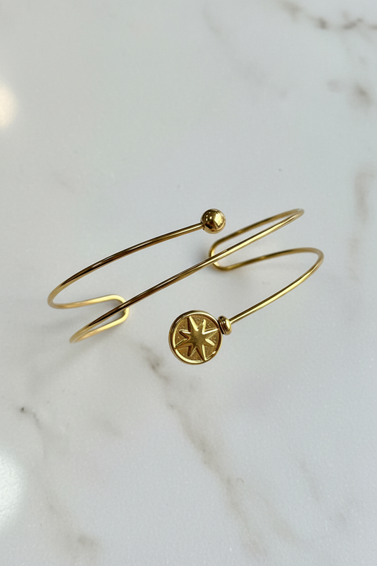 Brazalete estrella del norte
