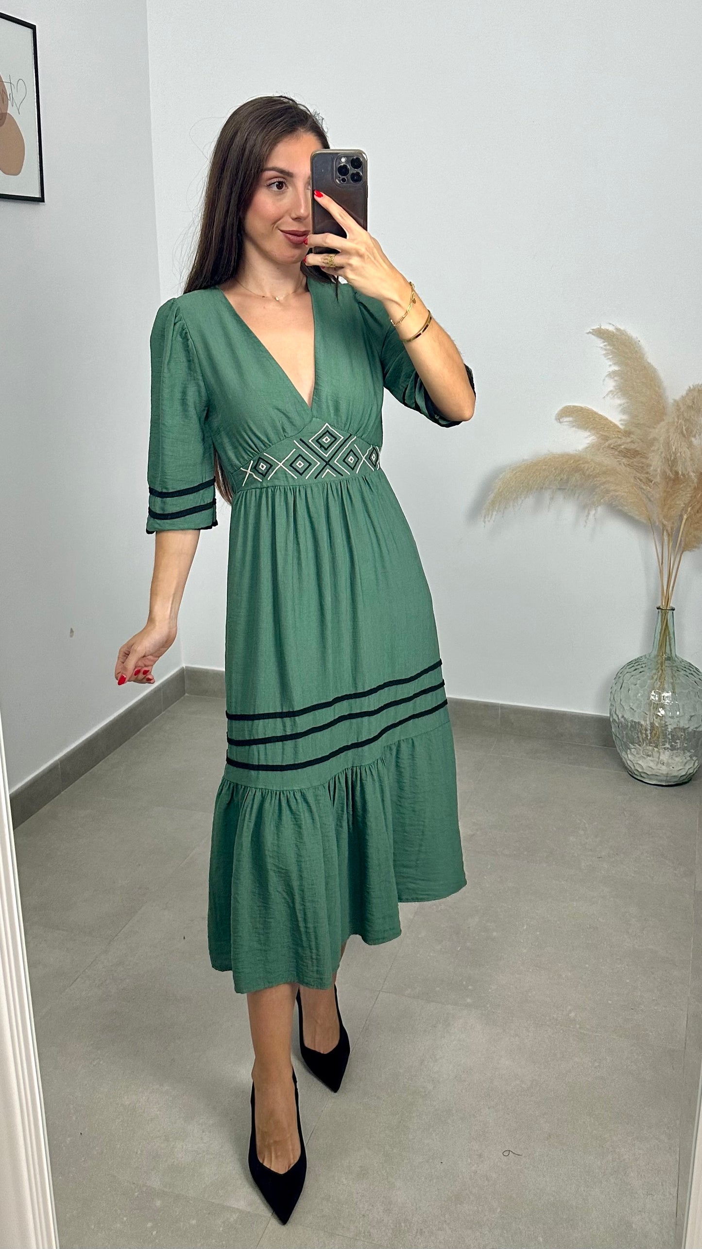 Vestido Rombos