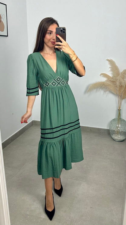 Vestido Rombos