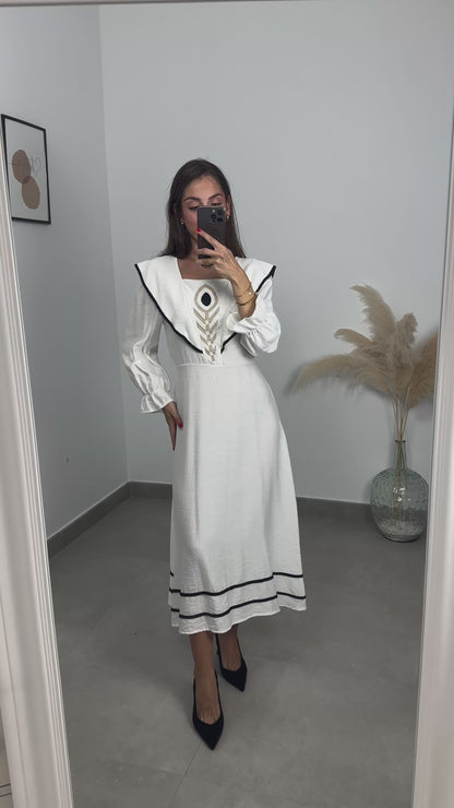 Vestido bordado