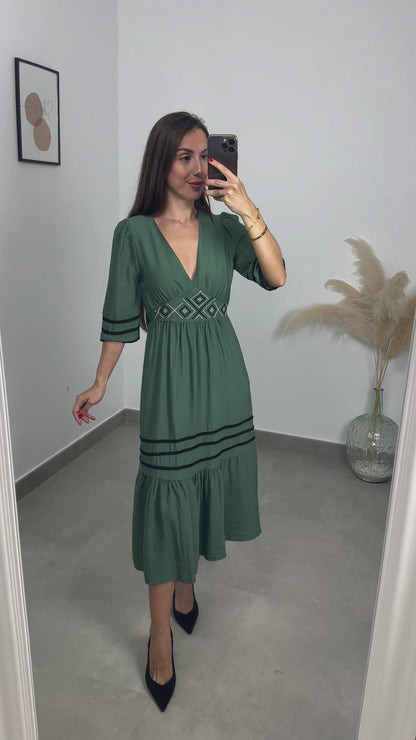 Vestido Rombos